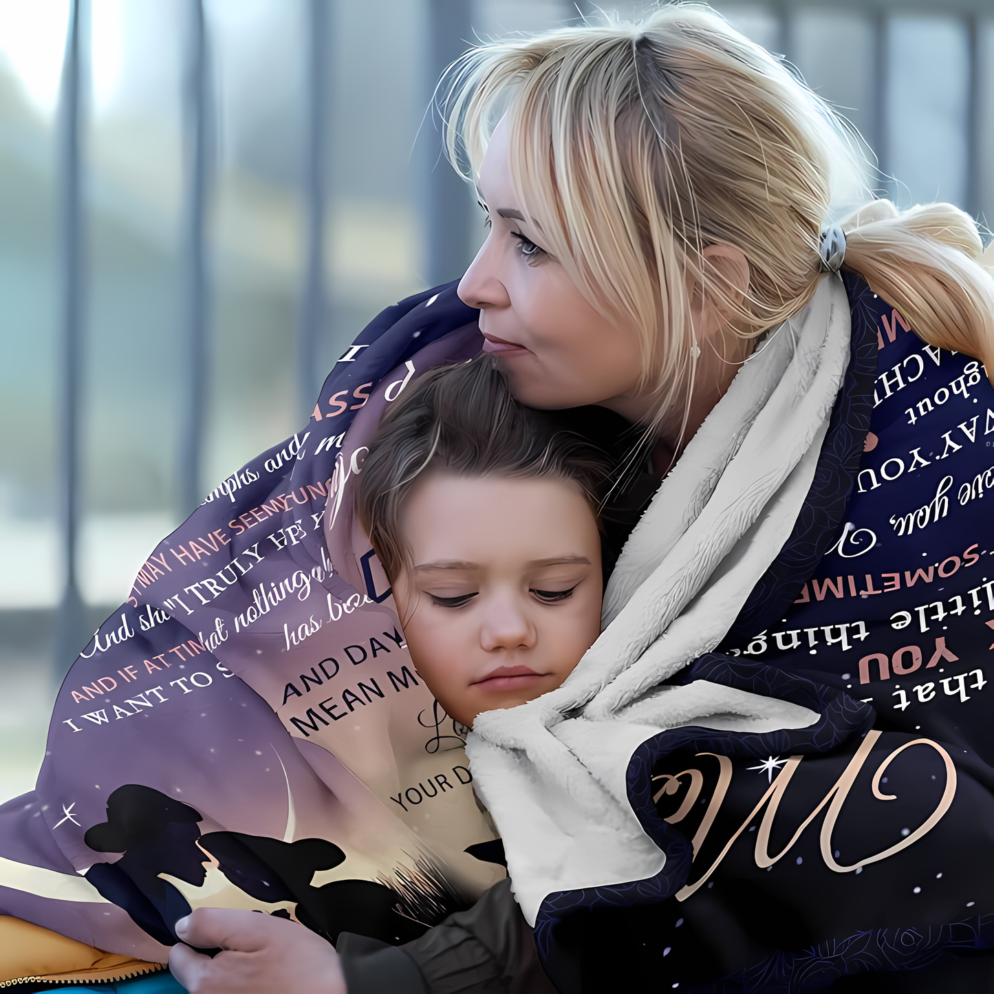 Special Gift For Your Mom Blanket - From Daughter