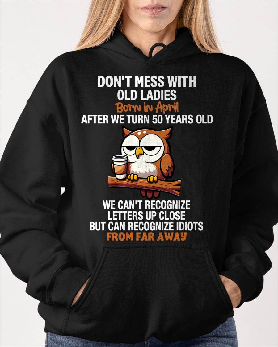 APRIL SHIRT, RECOGNIZE IDIOTS FROM FAR AWAY - FMA SNOW04 (SKU2604-80-04)