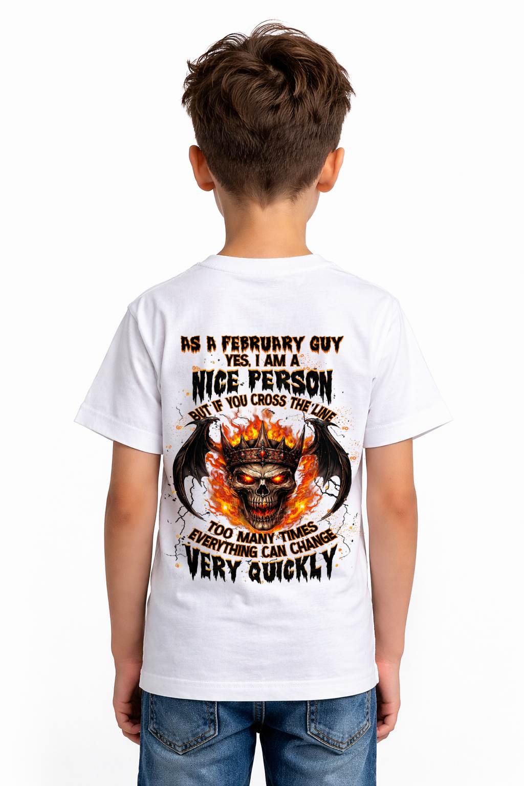 FEBRUARY SHIRT, EVERYTHING CAN CHANGE VERY QUICKLY - SNOW02 (SKU2605-78-02)