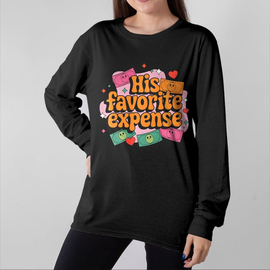 Best Wife Shirt, Wife and Husband Unisex T-Shirt/Hoodie/Sweatshirt HLT00 - Gift for wife T shirt, spoiled wife Funny Spoiled Wife Husband Spoiled Wife His Favorite Expense P