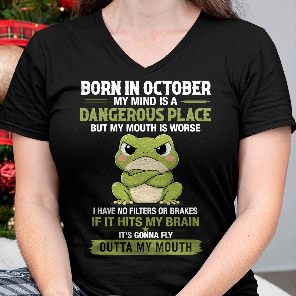 OCTOBER SHIRT, MY MIND IS A DANGEROUS PLACE - SNOW10 (SKU2605-116-10)