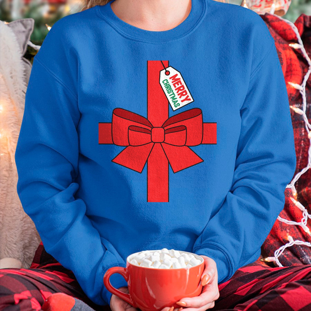 Funny DIY Christmas Present Costume T-Shirt - Christmas Unisex T-Shirt/Hoodie/Sweatshirt - SNOW00