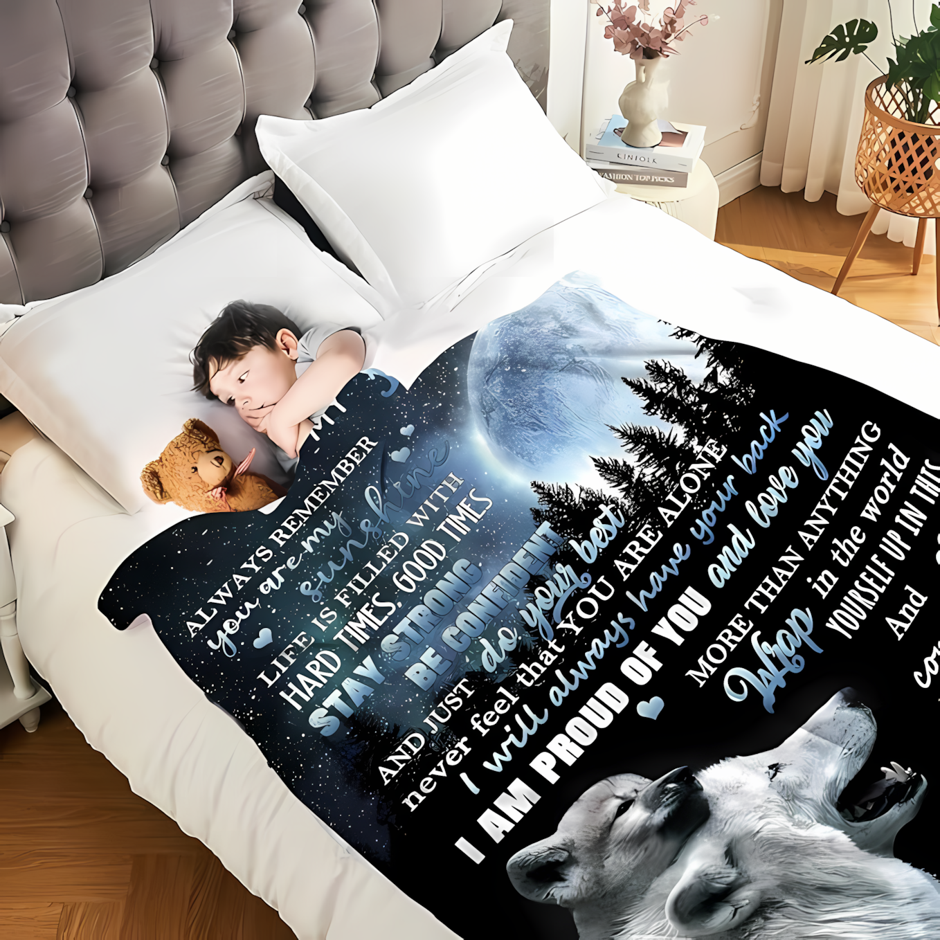 Special Gift For Your Son Blanket - From Mom