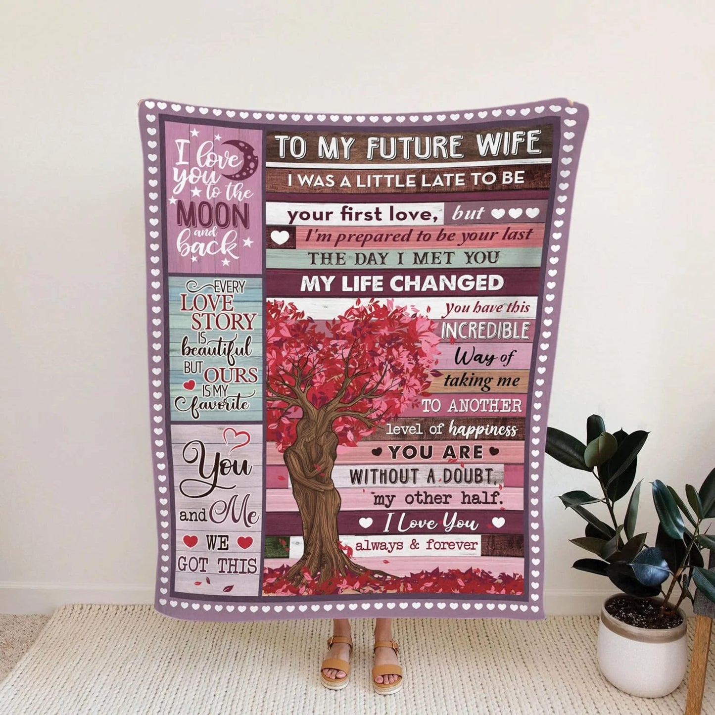 Special Gift For Your Wife Blanket - From Husband