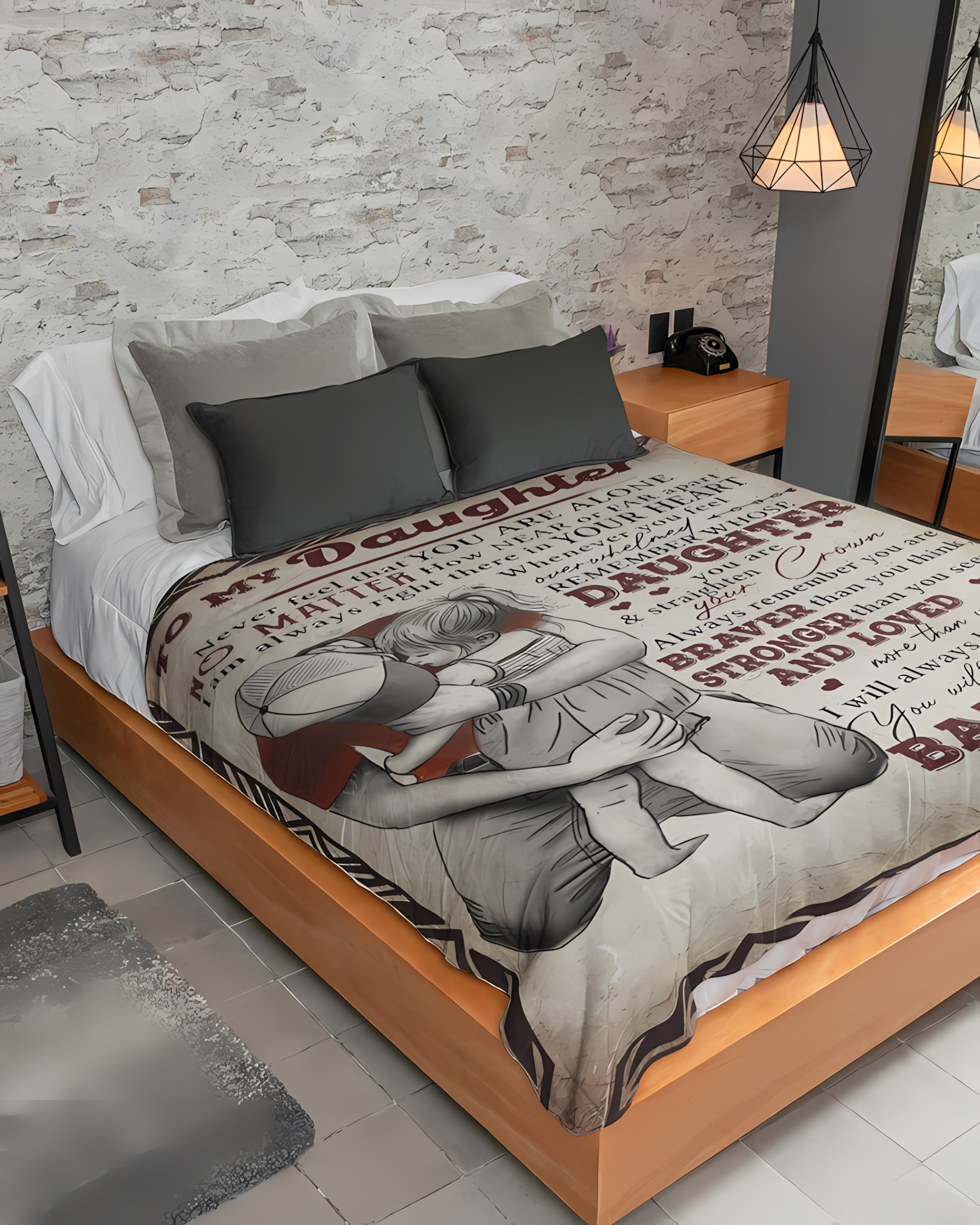 Special Gift For Your Daughter Blanket - From Dad (SKUB10-185)