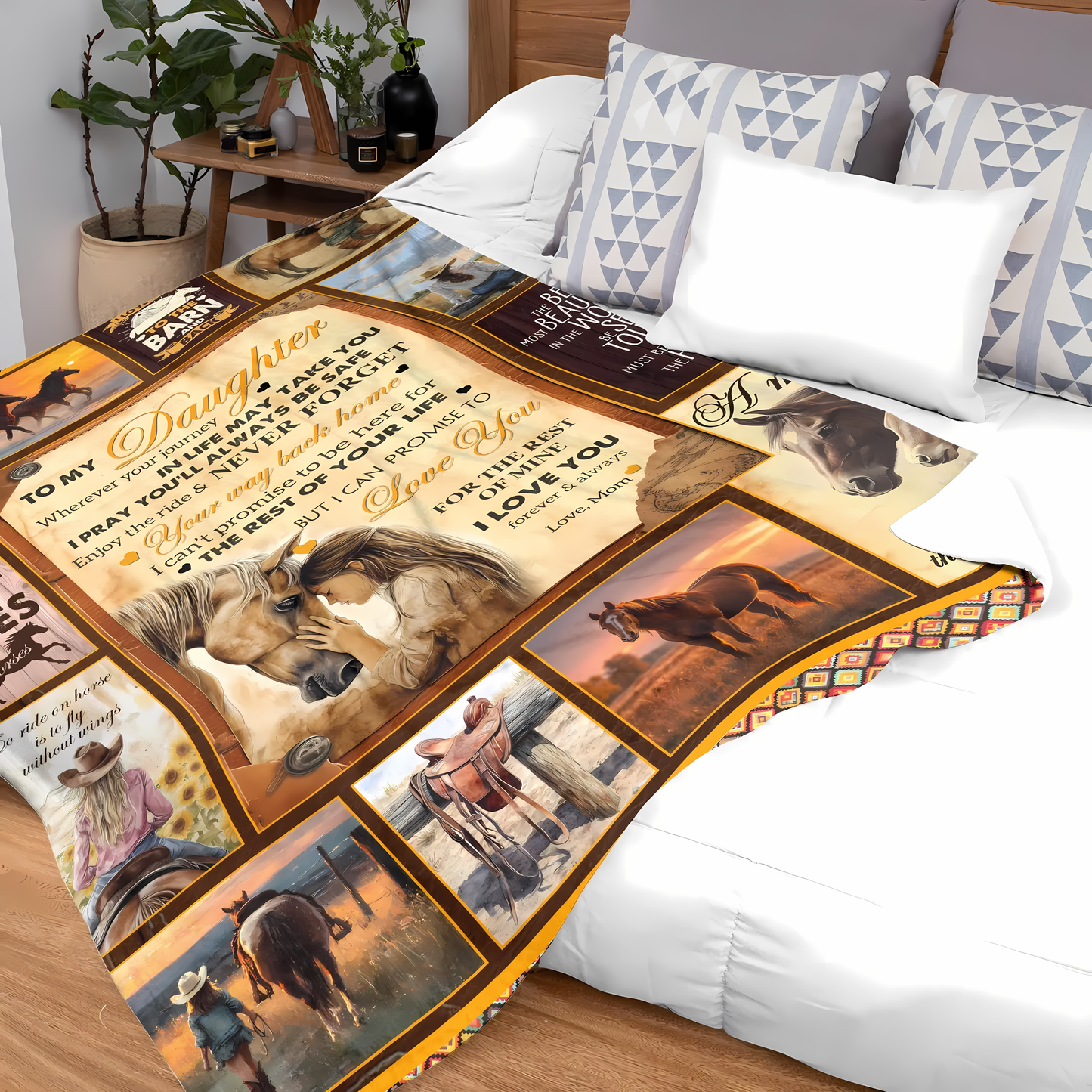 Special Gift For Your Daughter Blanket - From Mom