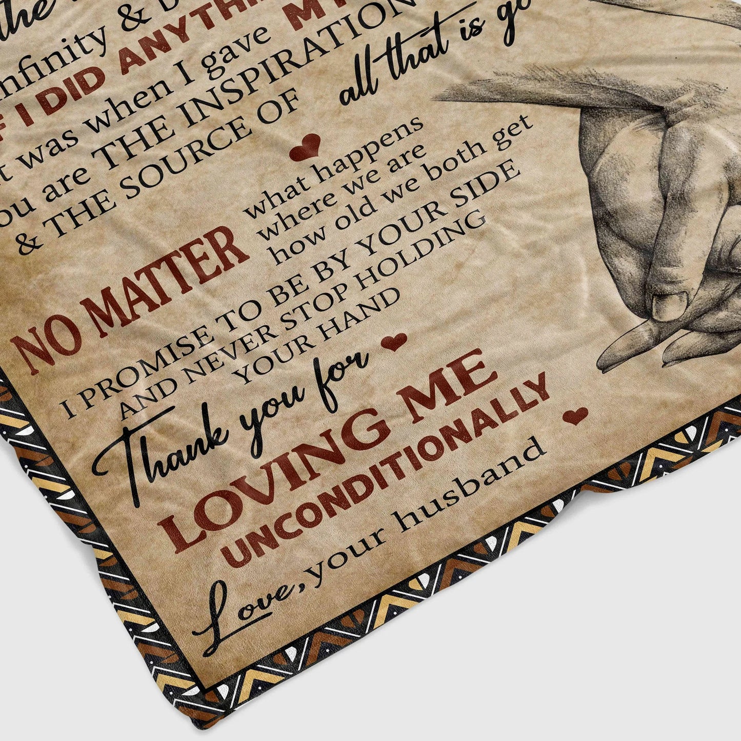 Special Gift For Your Wife Blanket - From Husband