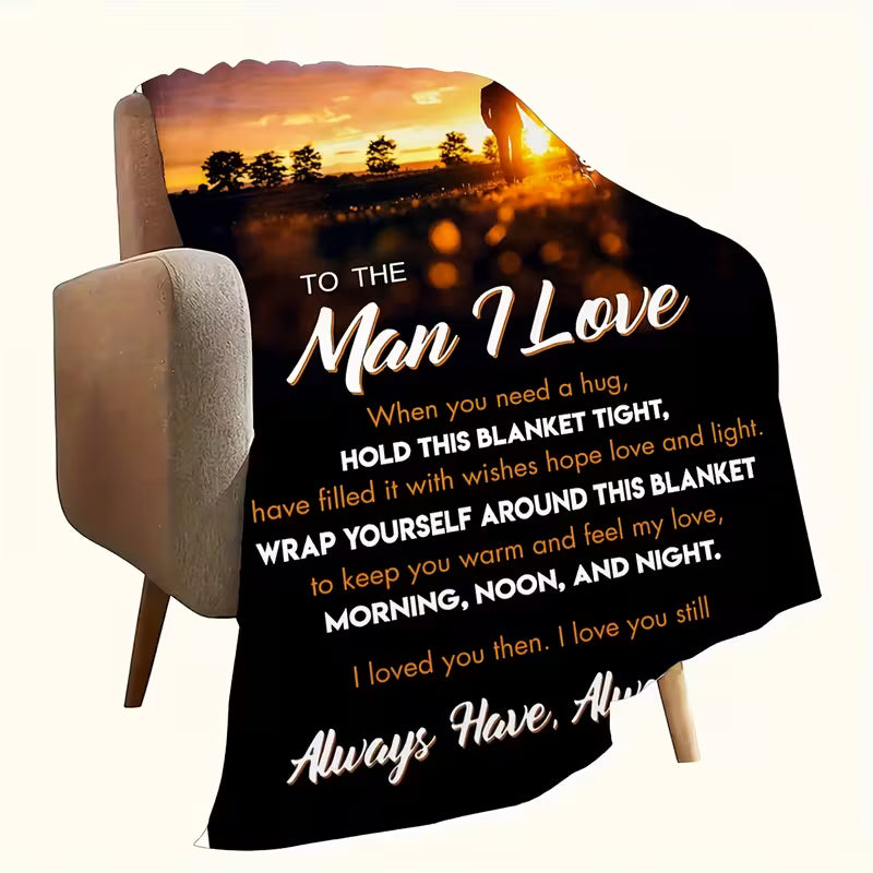 Gift For Your Husband Blanket - From Wife