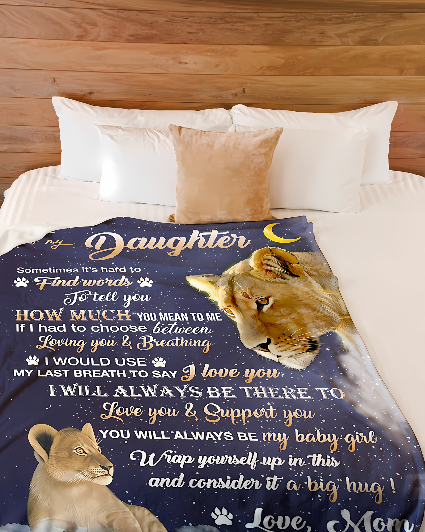 Special Gift For Your Daughter Blanket - From Mom