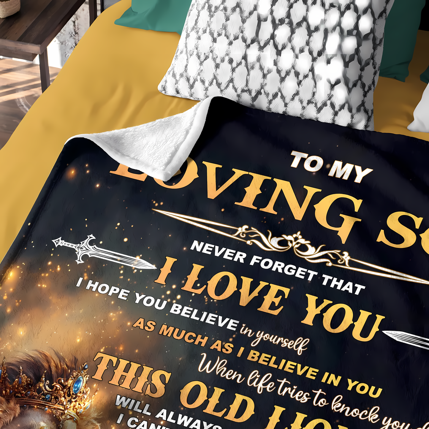 Special Gift For Your Son Blanket - From Dad