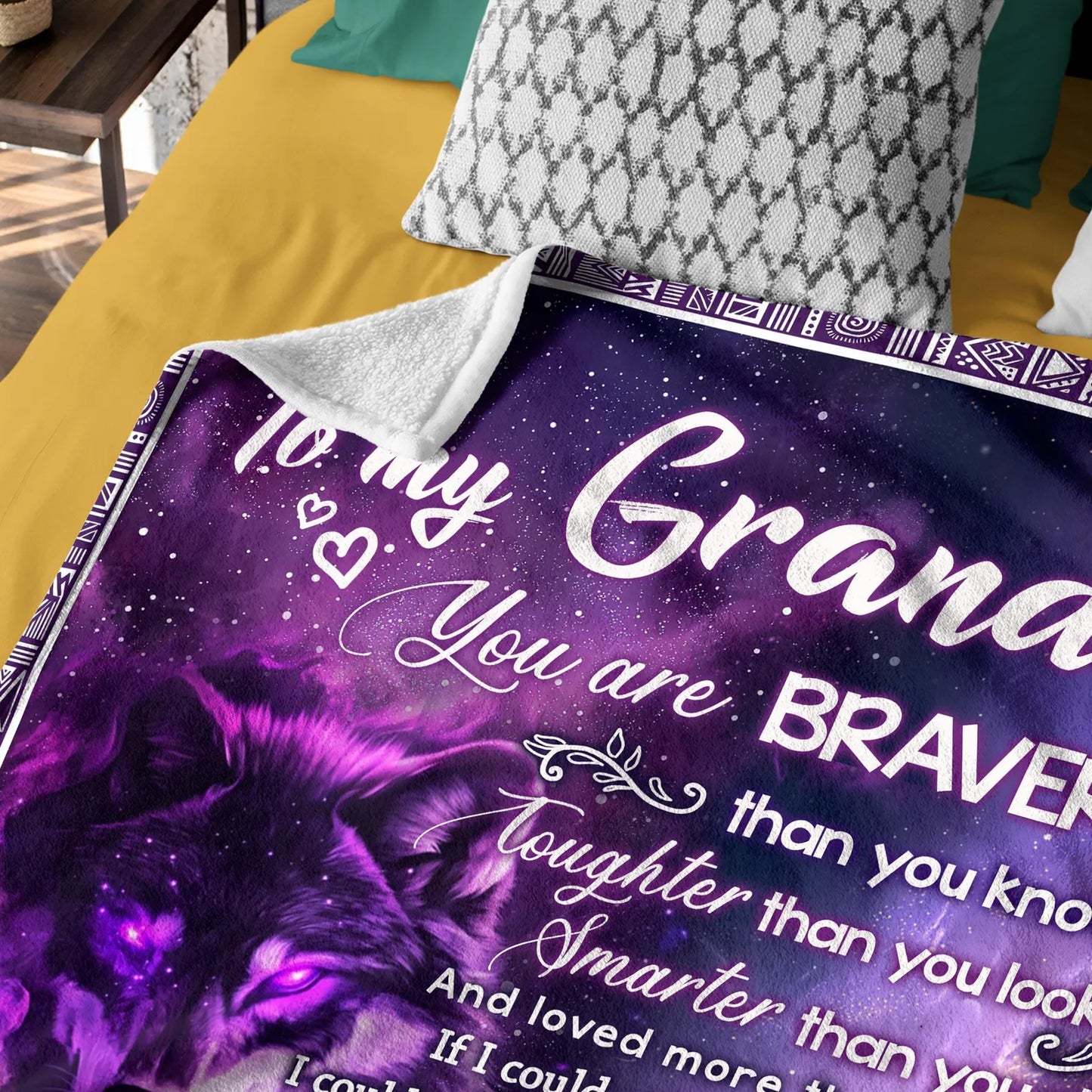 Special Gift For Your Grandson Blanket - From Grandma