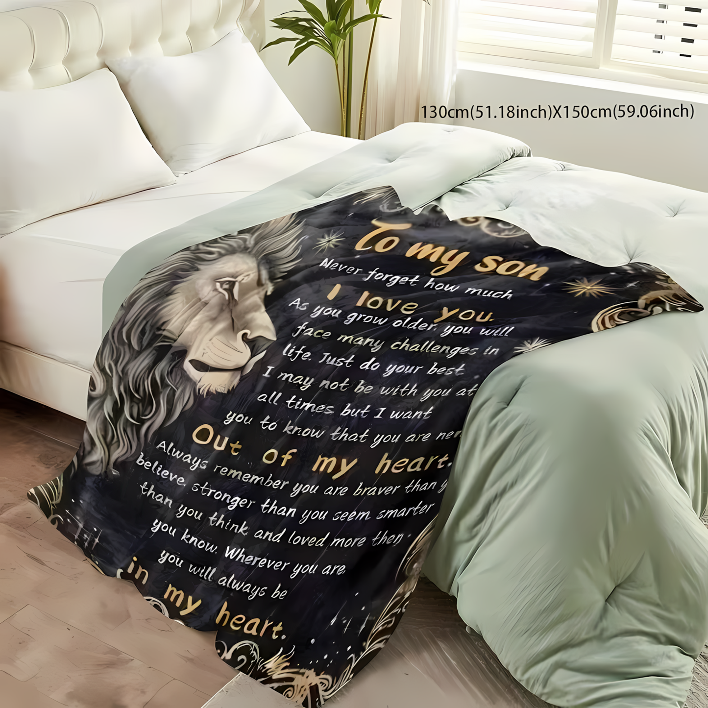 Special Gift For Your Son Blanket - From Dad