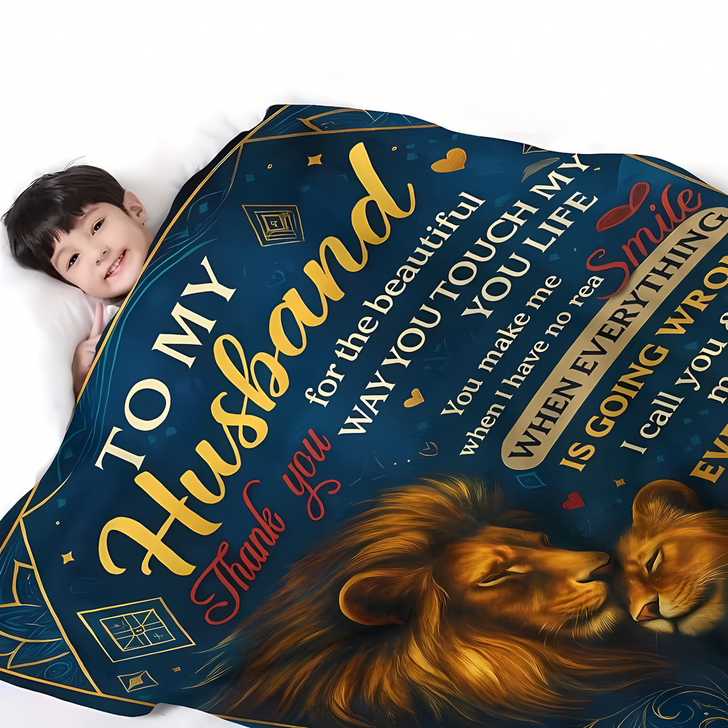 Special Gift For Your Husband Blanket - From Wife