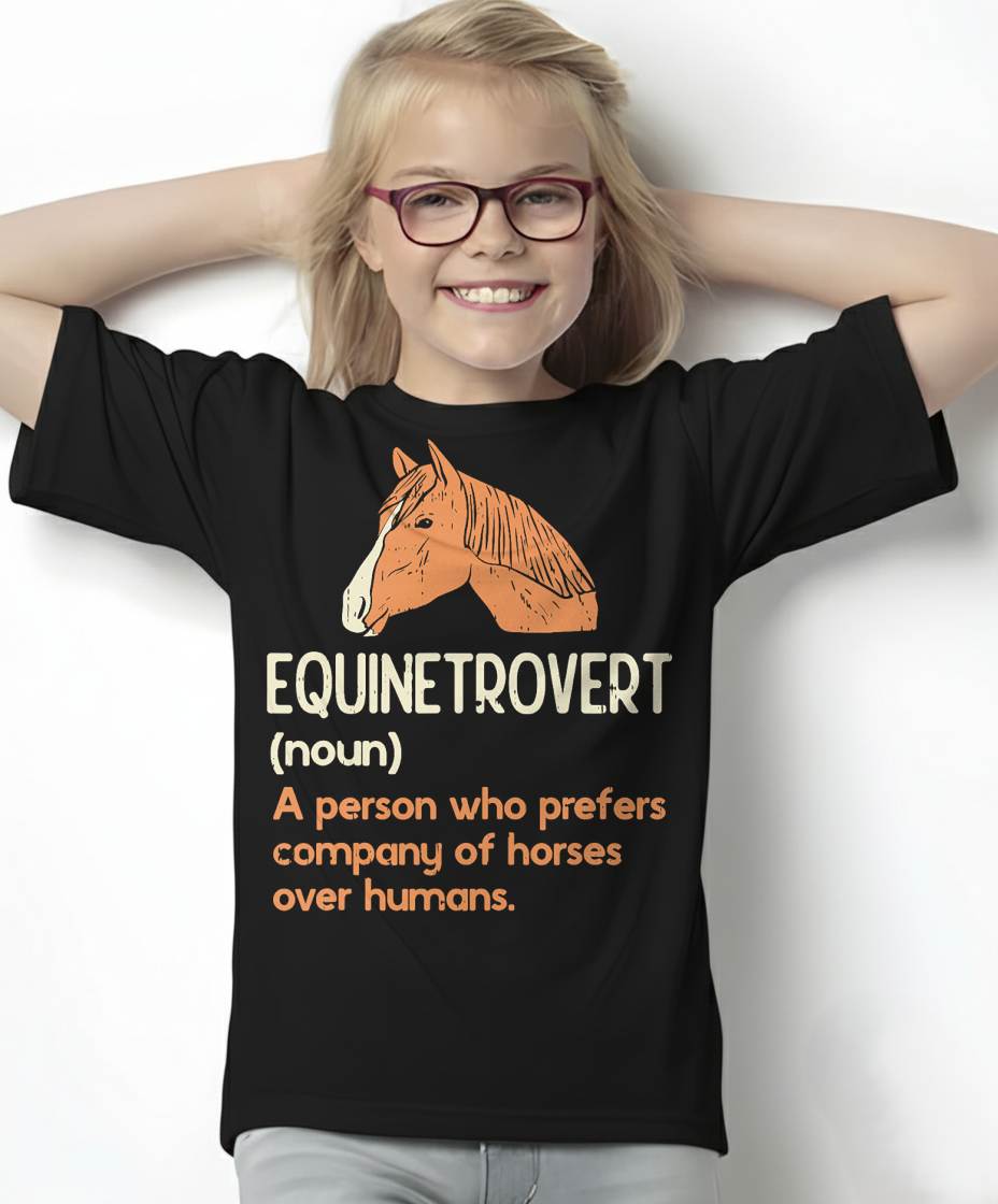 Fun Horse Lover Humor Funny Horse Definition T-Shirt