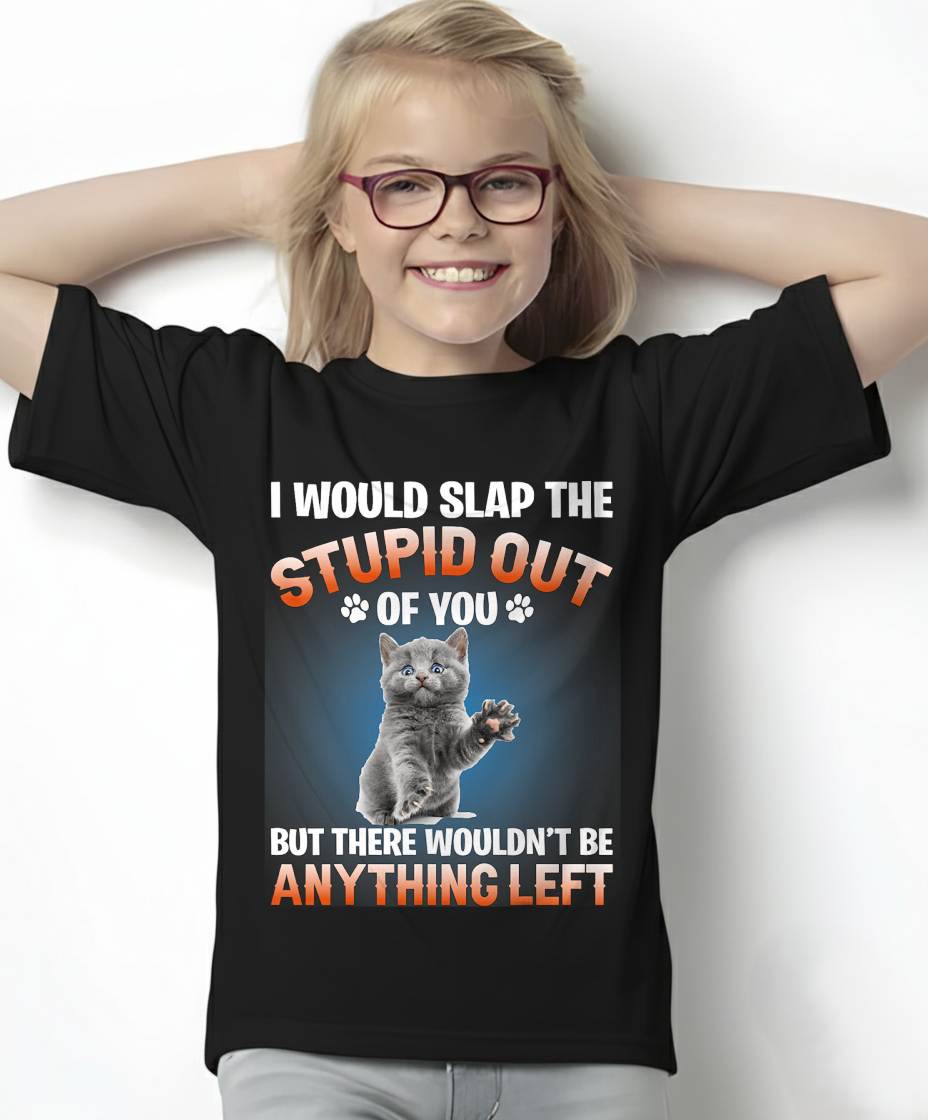 I Would Slap The Stupid Out Of You But There Wouldn't Be Any T-Shirt