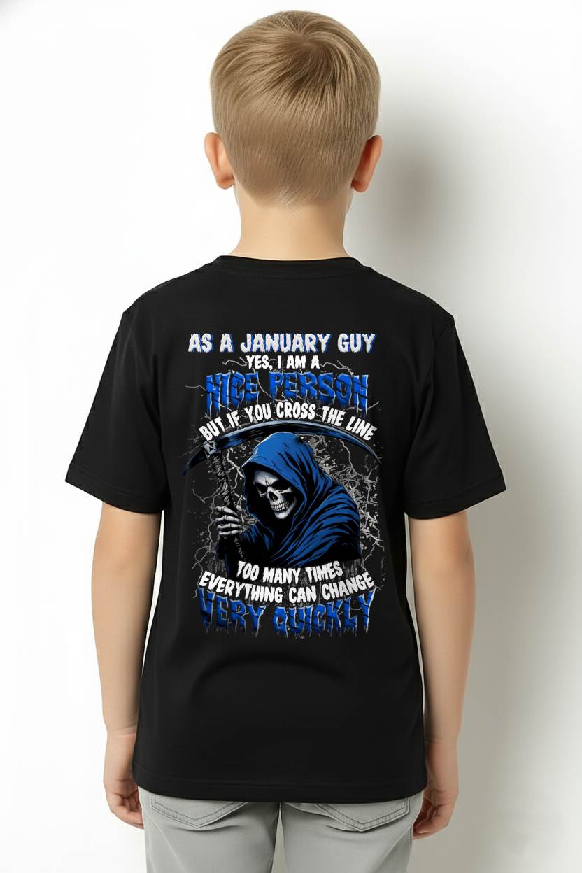 JANUARY SHIRT, EVERYTHING CAN CHANGE VERY QUICKLY - SNOW01 (SKU2605-79-01)
