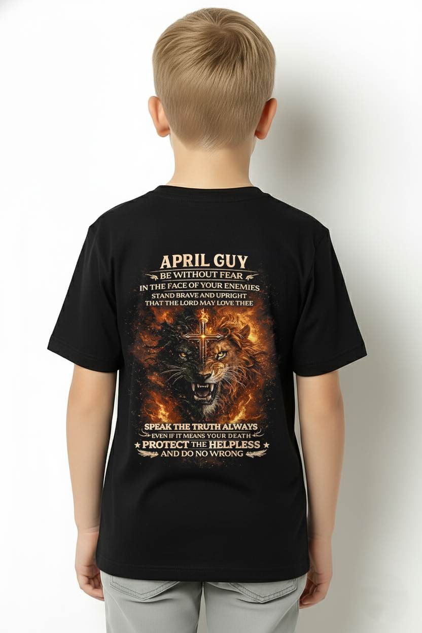 APRIL, STAND BRAVE AND UPRIGHT - SNOW MALE04 (SKU2603-09-04)