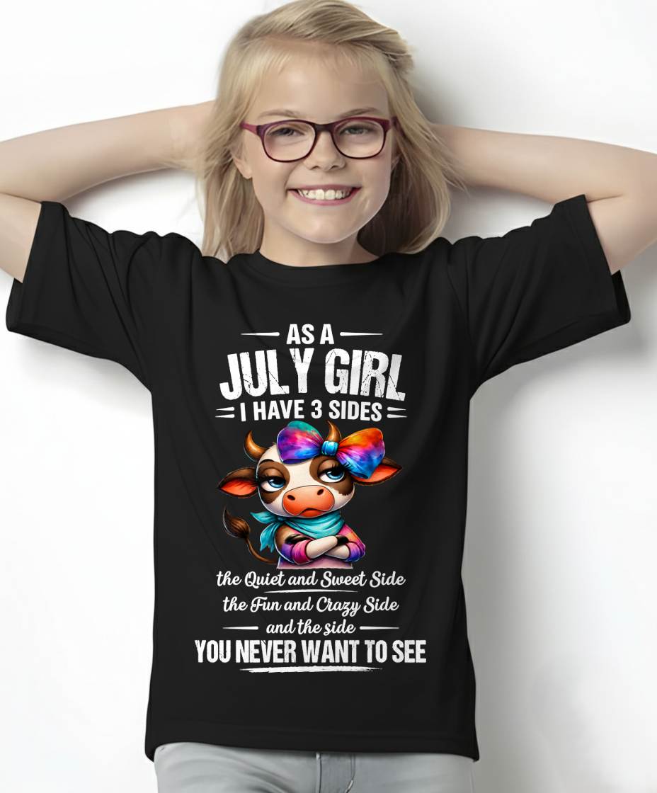 JULY SHIRT, I HAVE 3 SIDES - SNOW07 (SKU2605-103-07)