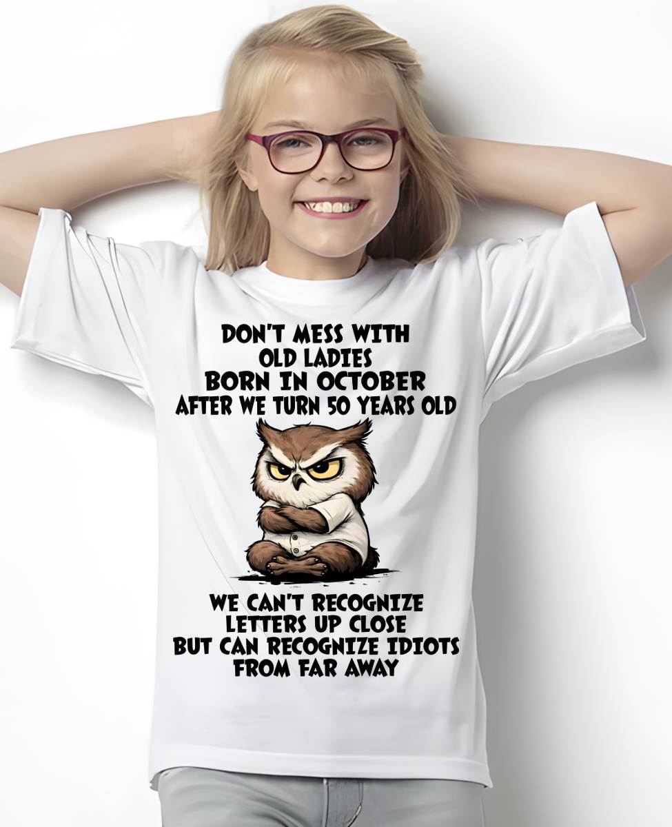 OCTOBER SHIRT, RECOGNIZE IDIOTS FROM FAR AWAY - FMA SNOW10 (SKU2604-76-10)