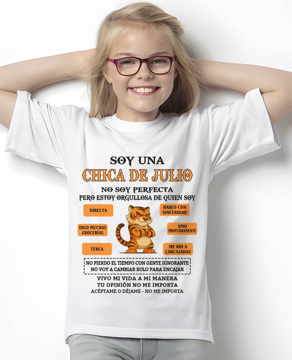 JULY SHIRT, NO SOY PERFECTA PERO ESTOY ORGULLOSA DE QUIEN SOY - SNOW07 (SKU2604-45-07)