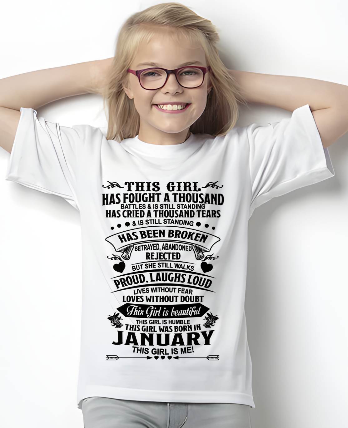 JANUARY, This Girl is beautiful - SNOW MALE01 (SKU2602-208-01)