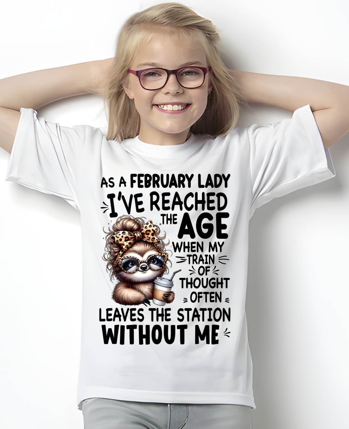 FEBRUARY SHIRT, LEAVES THE STATION WITHOUT ME - SNOW02 (SKU2603-92-02)
