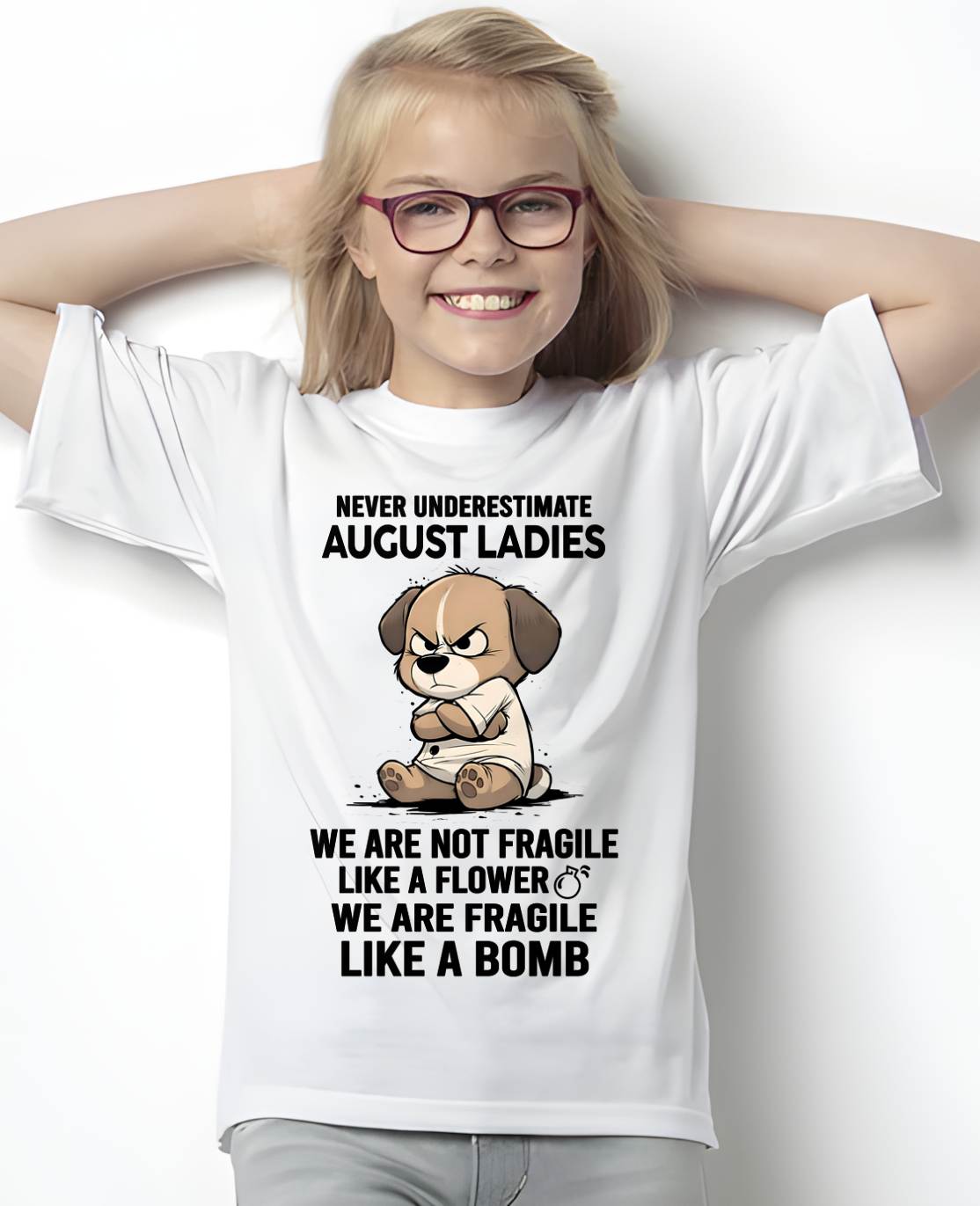 AUGUST SHIRT, WE ARE FRAGILE LIKE A BOMB - FMA SNOW08 (SKU2603-351-08)