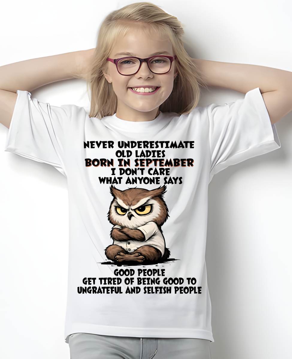 SEPTEMBER SHIRT, I'M A GOOD PERSON - FMA SNOW09 (SKU2604-08-09)