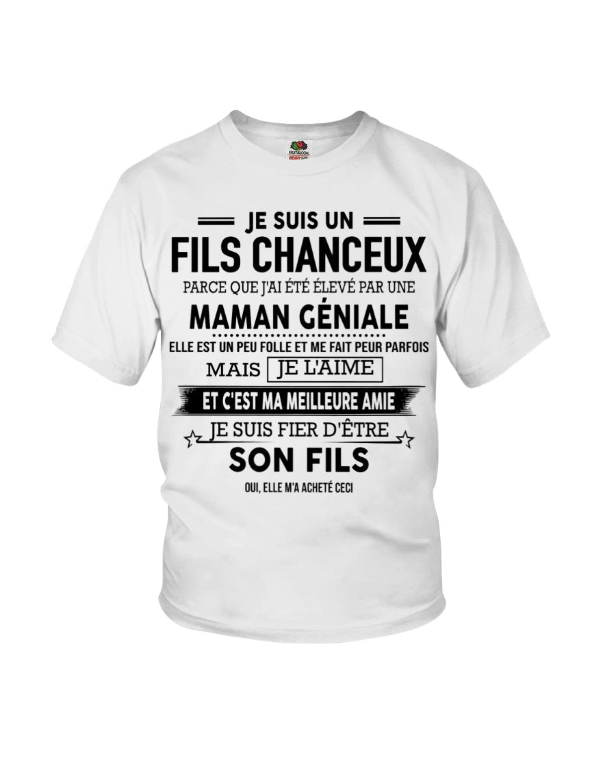 JE SUIS UN FILS GÂTÉ – CADEAU DE MAMAN INCROYABLE - fr00 / SNOW00