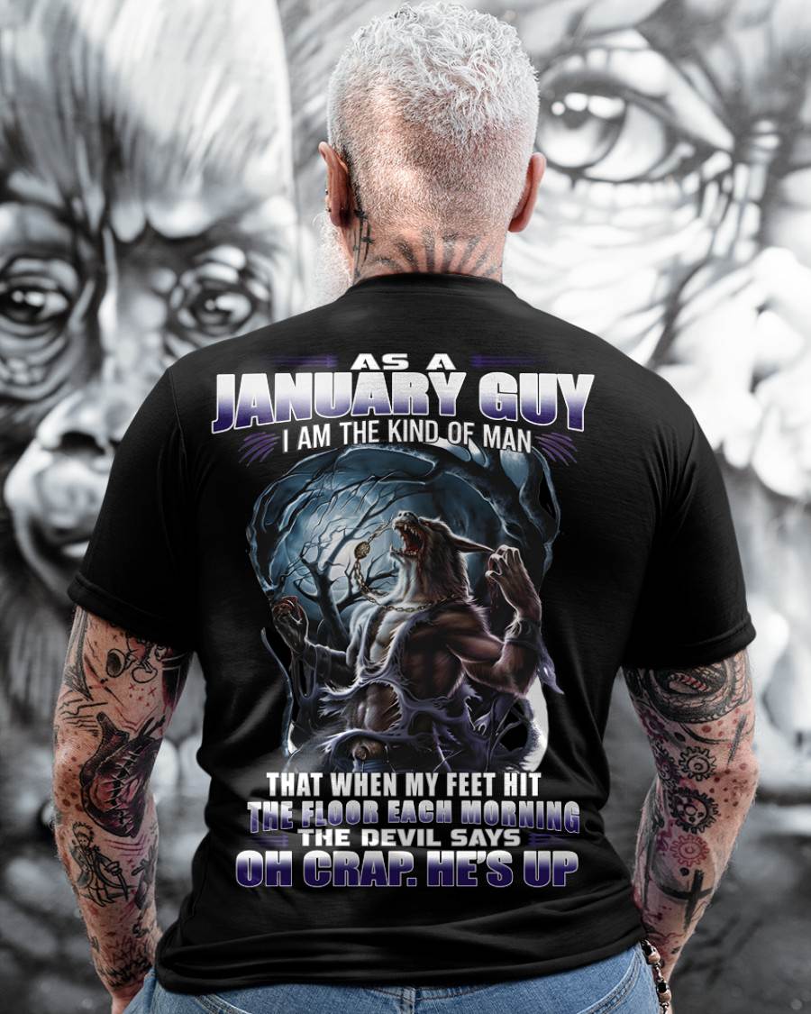 JANUARY, I AM THE KIND OF MAN-MALE01 (SKU12-326-01)