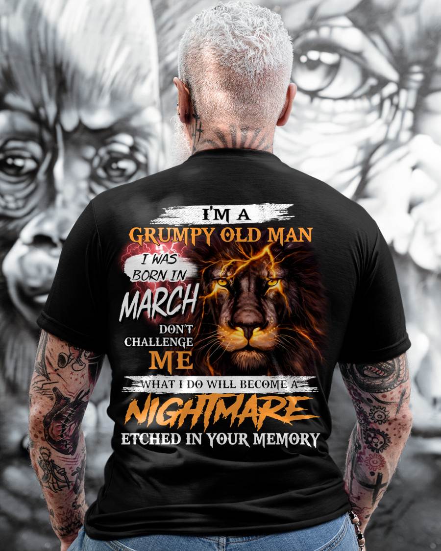 MARCH, WHAT I DO WILL BECOME A NIGHTMARE – SNOW MALE03 (SKU26T-01237-03)