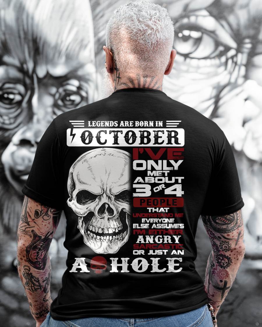 OCTOBER, ONLY MET ABOUT 3 OR 4 PEOPLE THAT UNDERSTAND ME-SNOW MALE10 (SKU10-16-10)