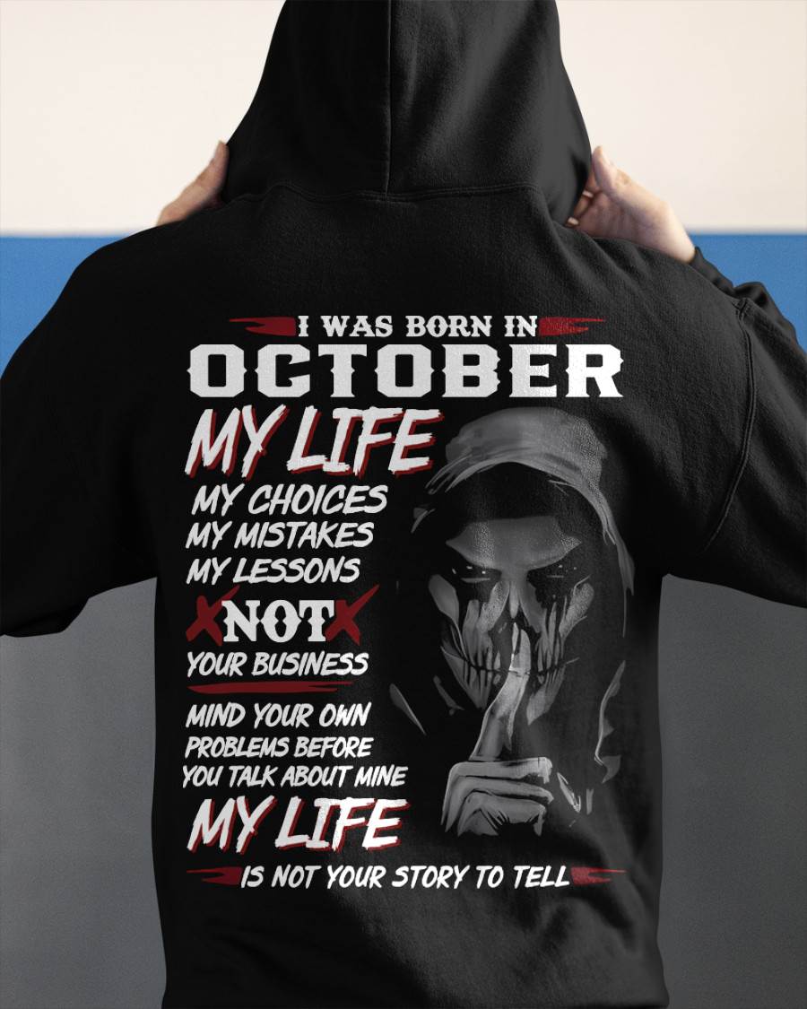 I WAS BORN IN OCTOBER - FMA (SKU08-36-10)