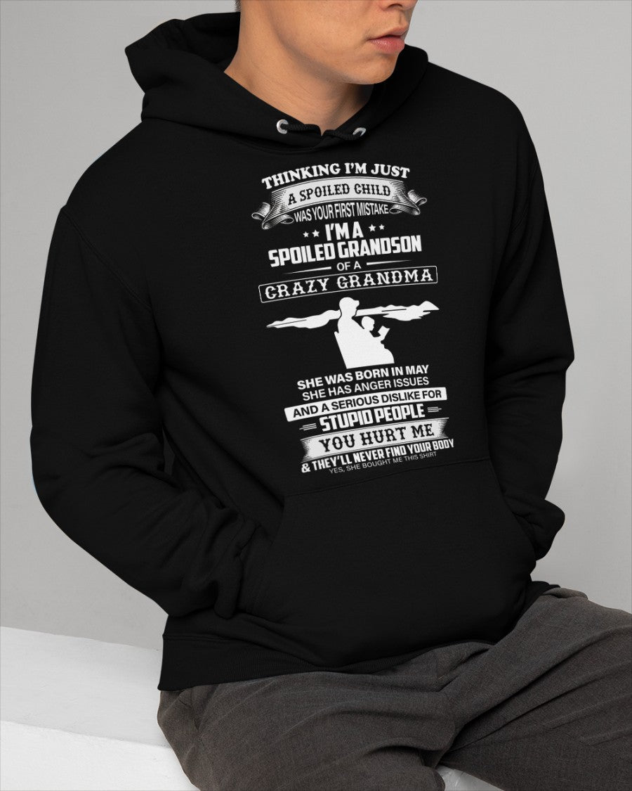 Spoiled by Grandma Shirt May Edition – From Grandma to Grandson snow05 (SKU-GMS2-05)