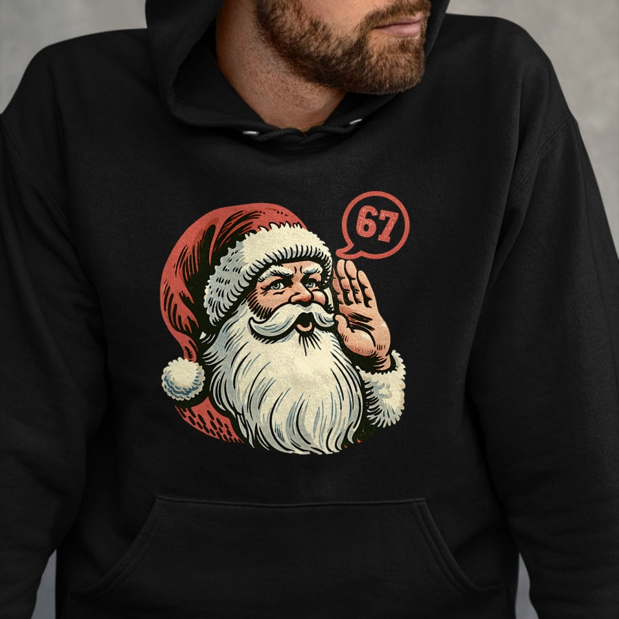 67 Christmas Funny Six Seven Meme Brainrot Santa Claus Boys T-Shirt - Christmas Unisex T-Shirt/Hoodie/Sweatshirt - SNOW00