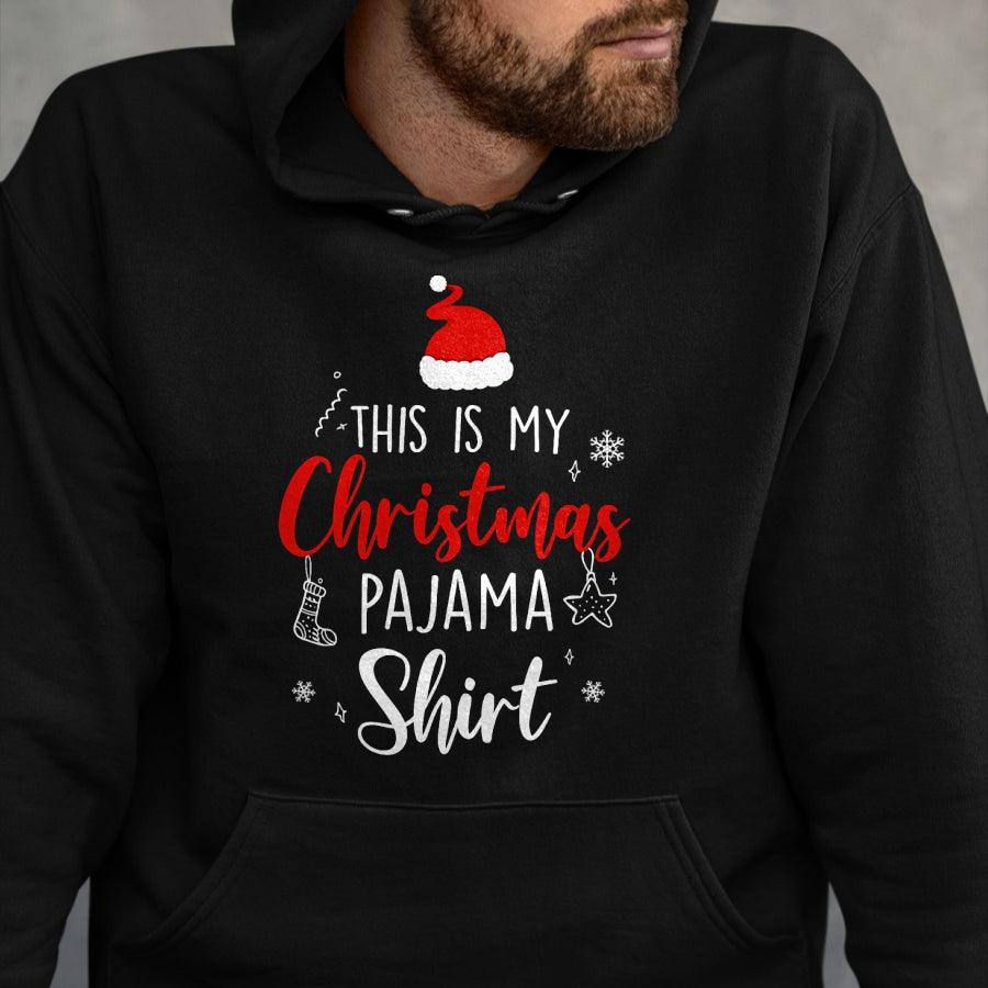 Funny Christmas PJ Pajama Men Women PJS for Family T-Shirt - Christmas Unisex T-Shirt/Hoodie/Sweatshirt - SNOW00