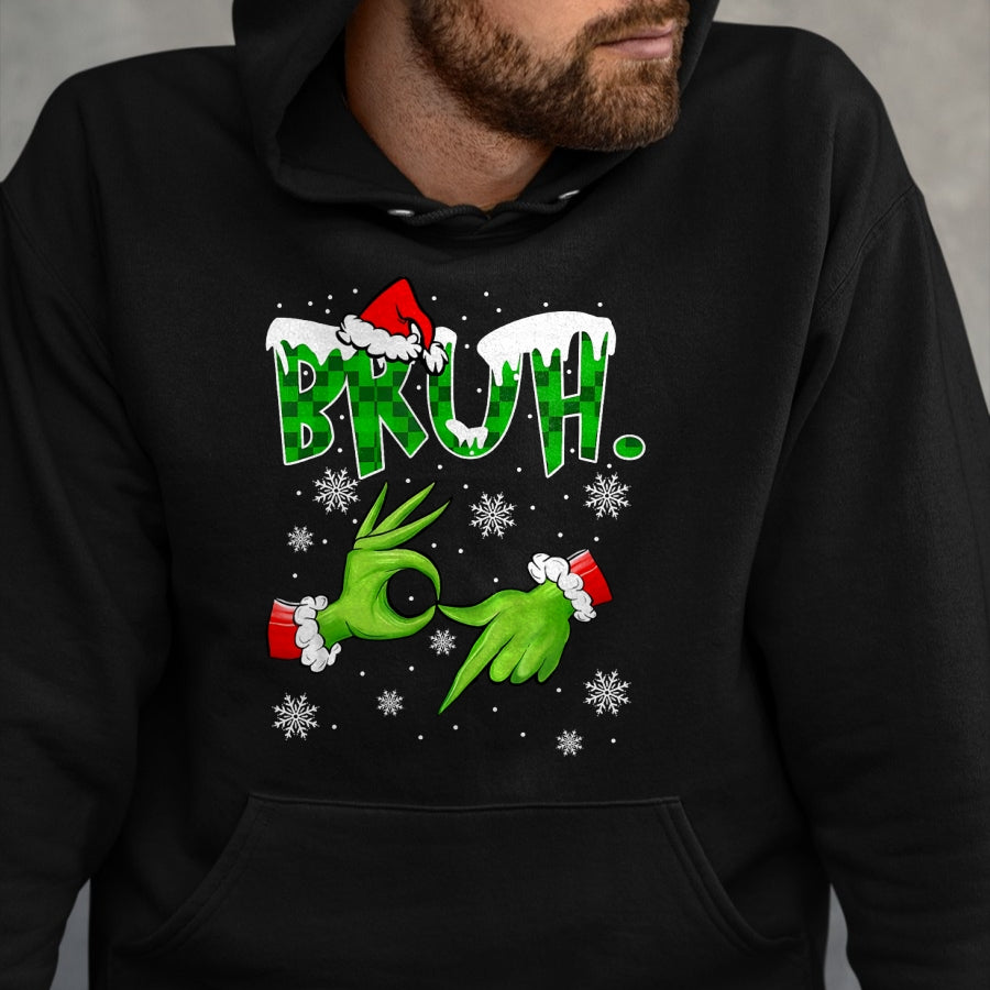 Bruh 67 Six Seven 6 7 Meme Christmas Funny Gen Alpha Slang T-Shirt - Christmas Unisex T-Shirt/Hoodie/Sweatshirt - SNOW00