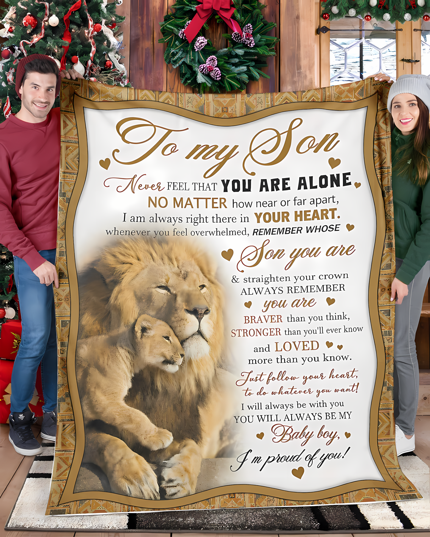 Special Gift For Your Son Blanket - From Dad (SKU2606-171)