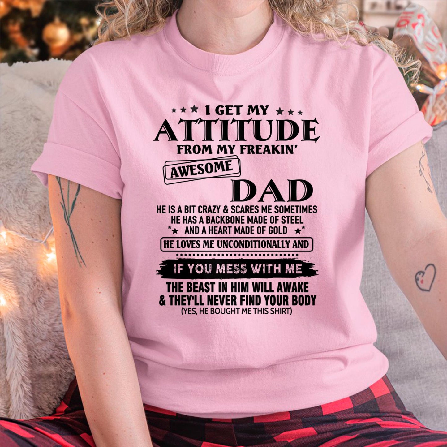 Gift For Son and Daughter From Dad - SNOW00 - (SKU-TDADC-00)