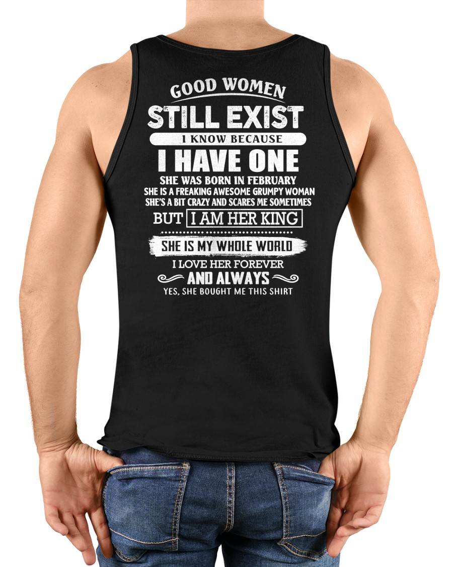 FEBRUARY - GOOD WOMEN STILL EXIST - PERFECT GIFT FROM WIFE, GIRLFRIEND - SNOW02 (SKU12-306-02)