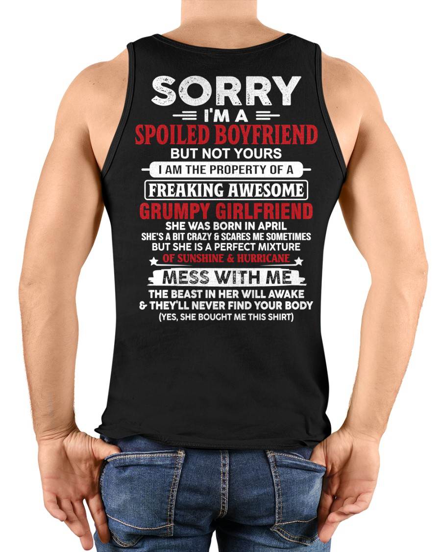 April - Spoiled Boyfriend - Perfect Gift From Girlfriend - SNOW04 (SKU11-18-04)