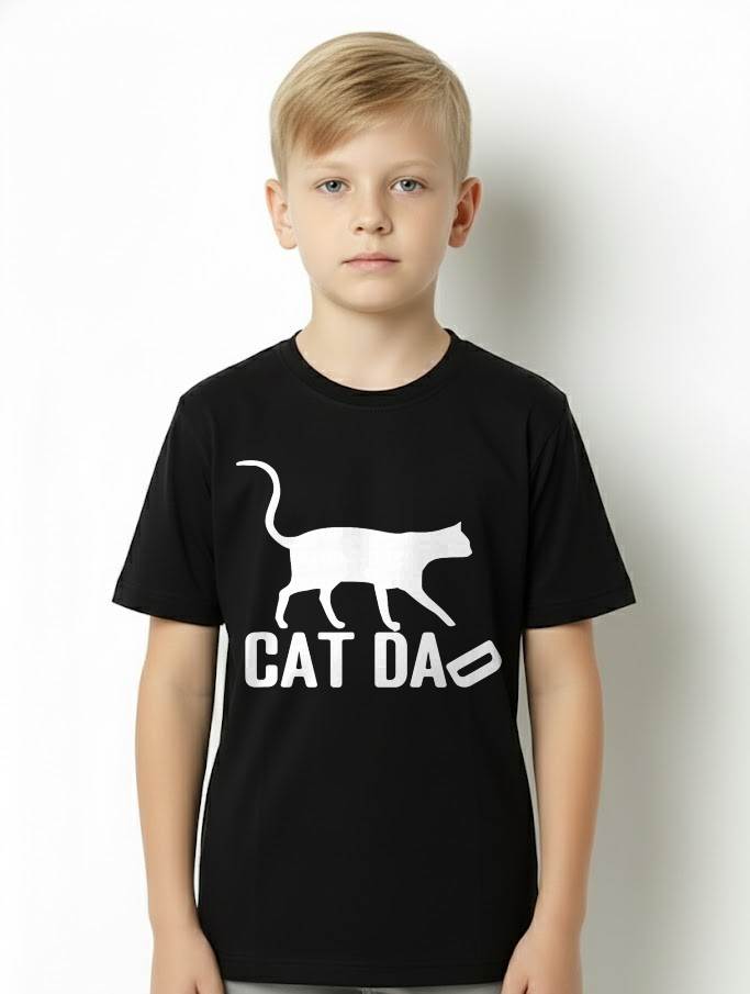 Cat Dad Shirt - Perfect for Cat Dad Father’s Day T-Shirt (SKU2603-121)