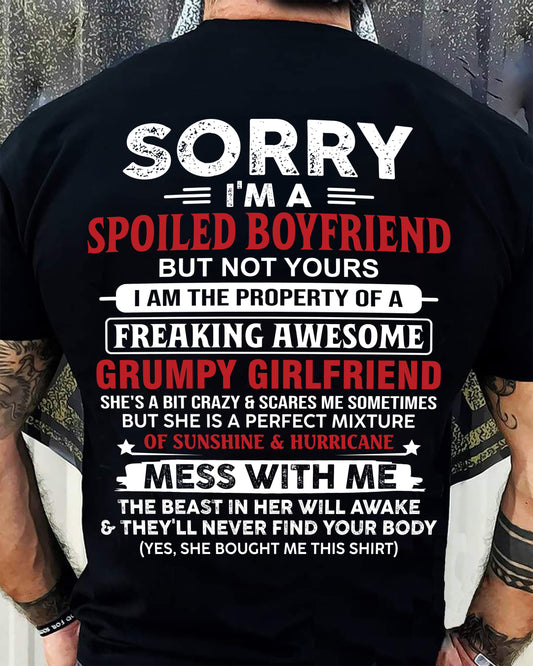 Spoiled Boyfriend - Perfect Gift From Girlfriend - SNOW00 (SKU11-18-00)