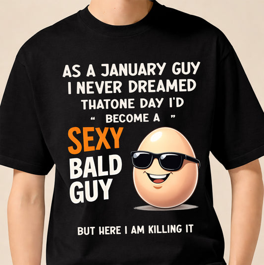 JANUARY SHIRT FOR A SEXY BALD MAN - SNOW01 (SKU2603-290-01)