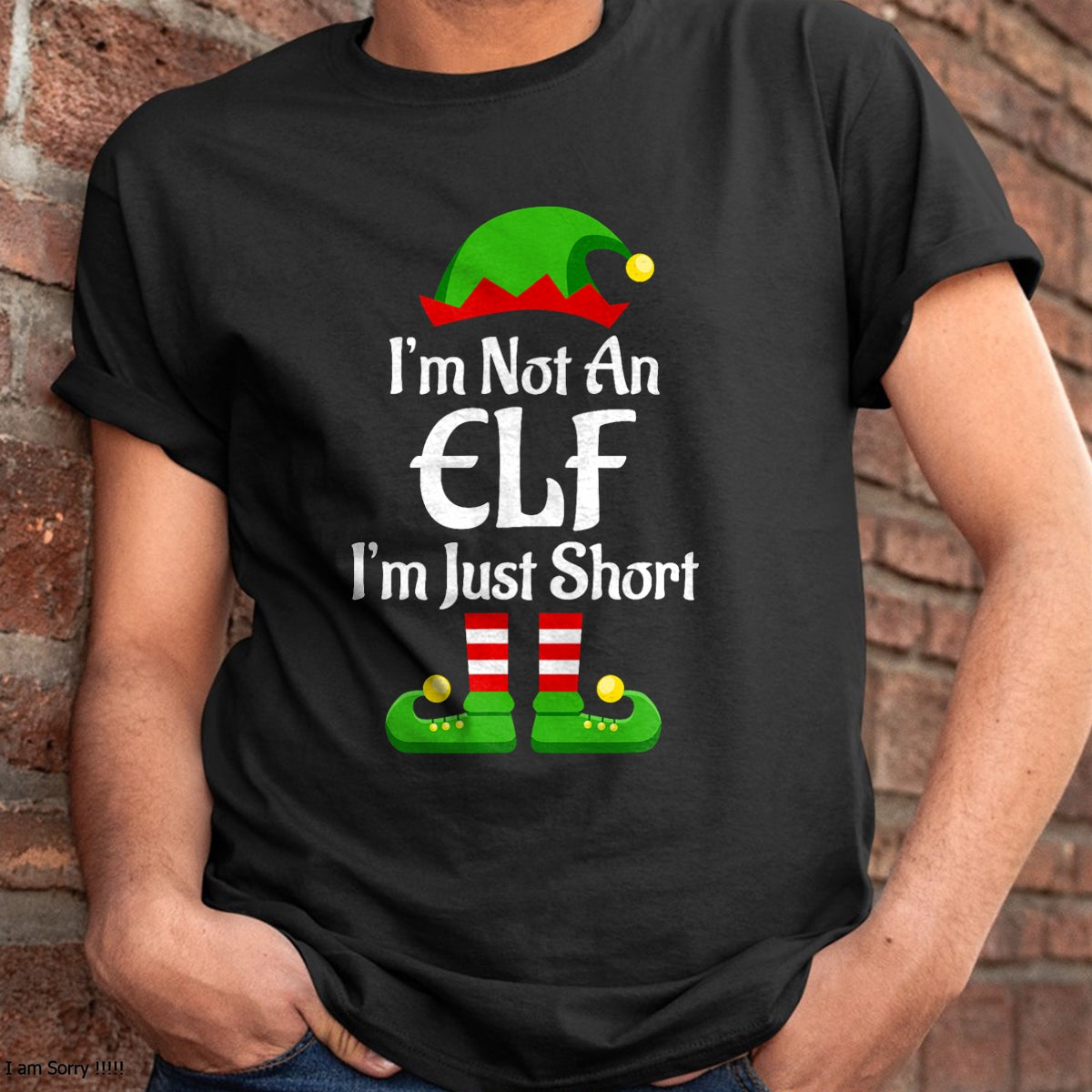 Im Not An Elf Family Christmas Pjs Matching Men Women Kids T-Shirt - Christmas Unisex T-Shirt/Hoodie/Sweatshirt - SNOW00
