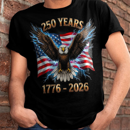 U.S 250th BIRTHDAY T-SHIRT - US250 (SKU26T-0187)