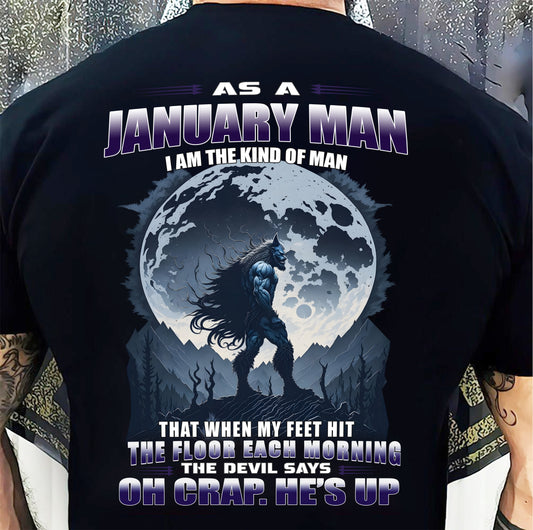 JANUARY, THE DEVIL SAYS OH CRAP, HE’S UP-SNOW MALE01 (SKU26T-01-56-01)