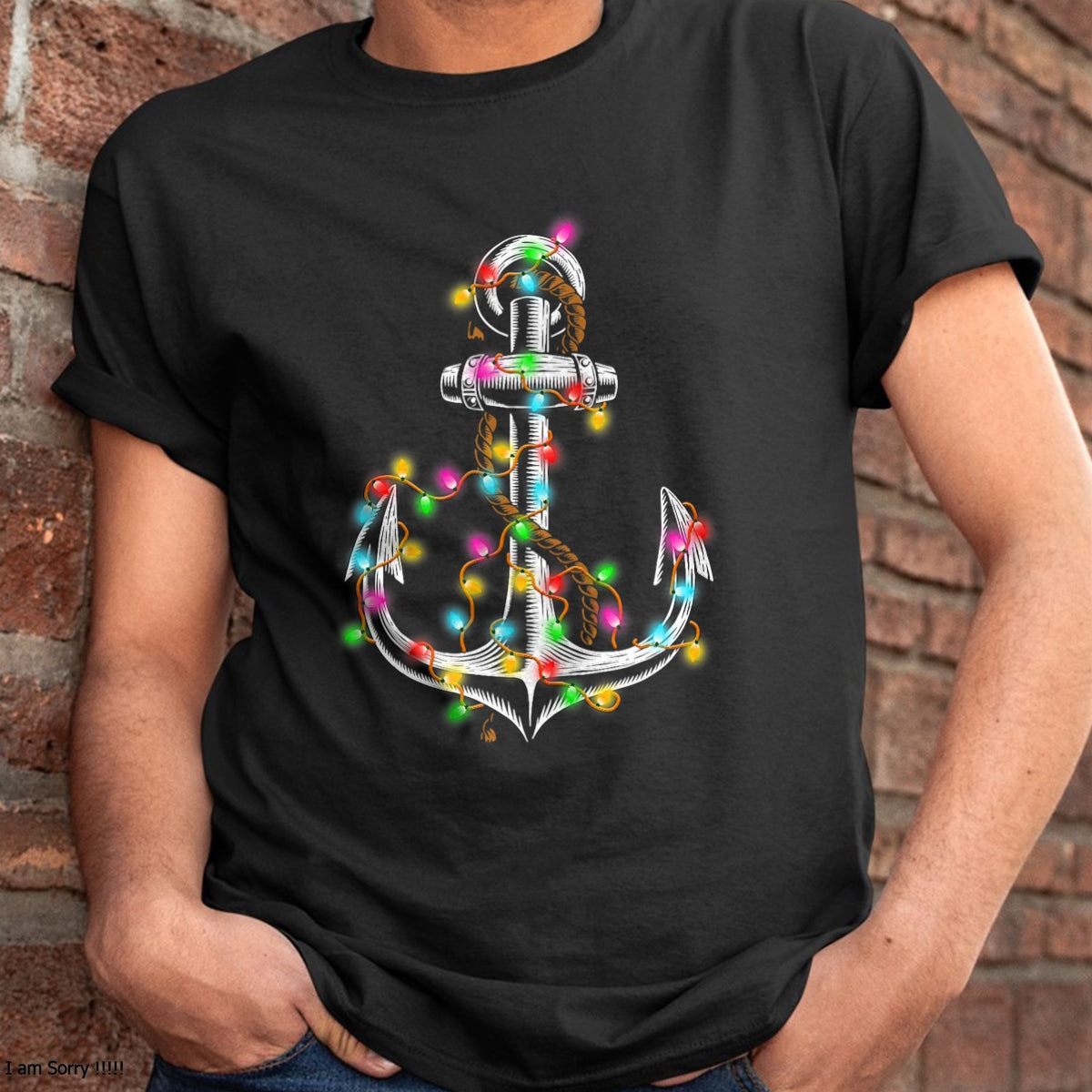 Christmas Lights Boating Sailing Cruise Boat Gifts T-Shirt - Christmas Unisex T-Shirt/Hoodie/Sweatshirt - SNOW00
