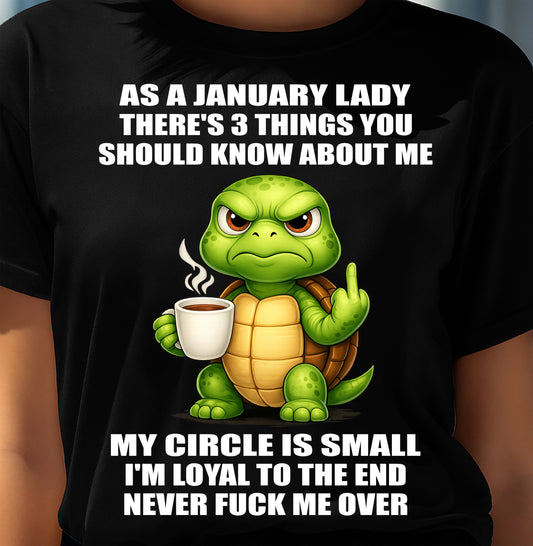 JANUARY SHIRT, THESE ARE THREE THINGS - SNOW01 (SKU2604-202-01)