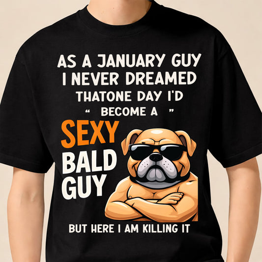 JANUARY SHIRT FOR A SEXY BALD MAN - SNOW01 (SKU2603-281-01)